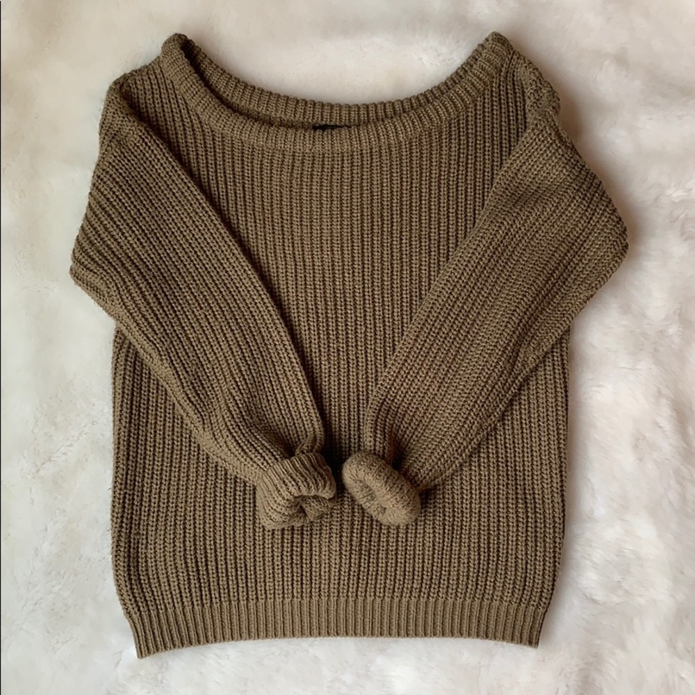 Chunky sweater